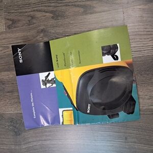 Sony Handycam Camcorder Accessories Catalog